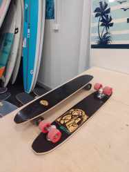 Theheated wheel Polarizer skateboard 28x6 inch